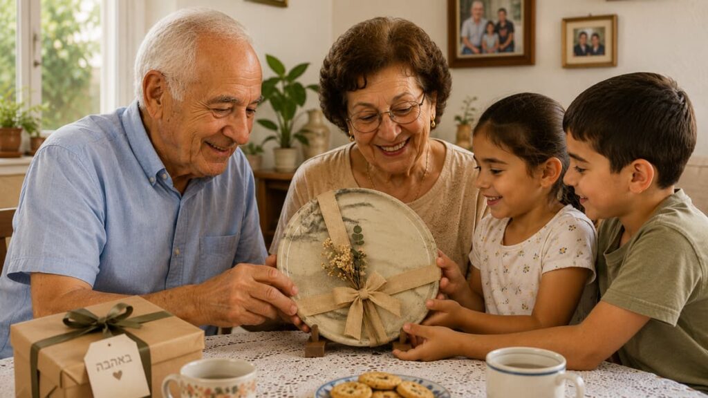 מתנות עם רגש לסבא וסבתא